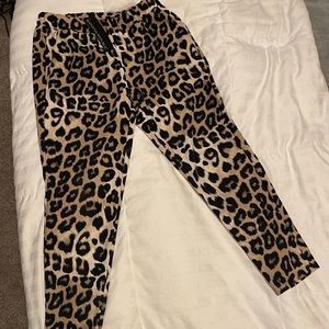 NWT Banana Republic Animal Print Pants